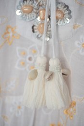 Dress Lia white shell