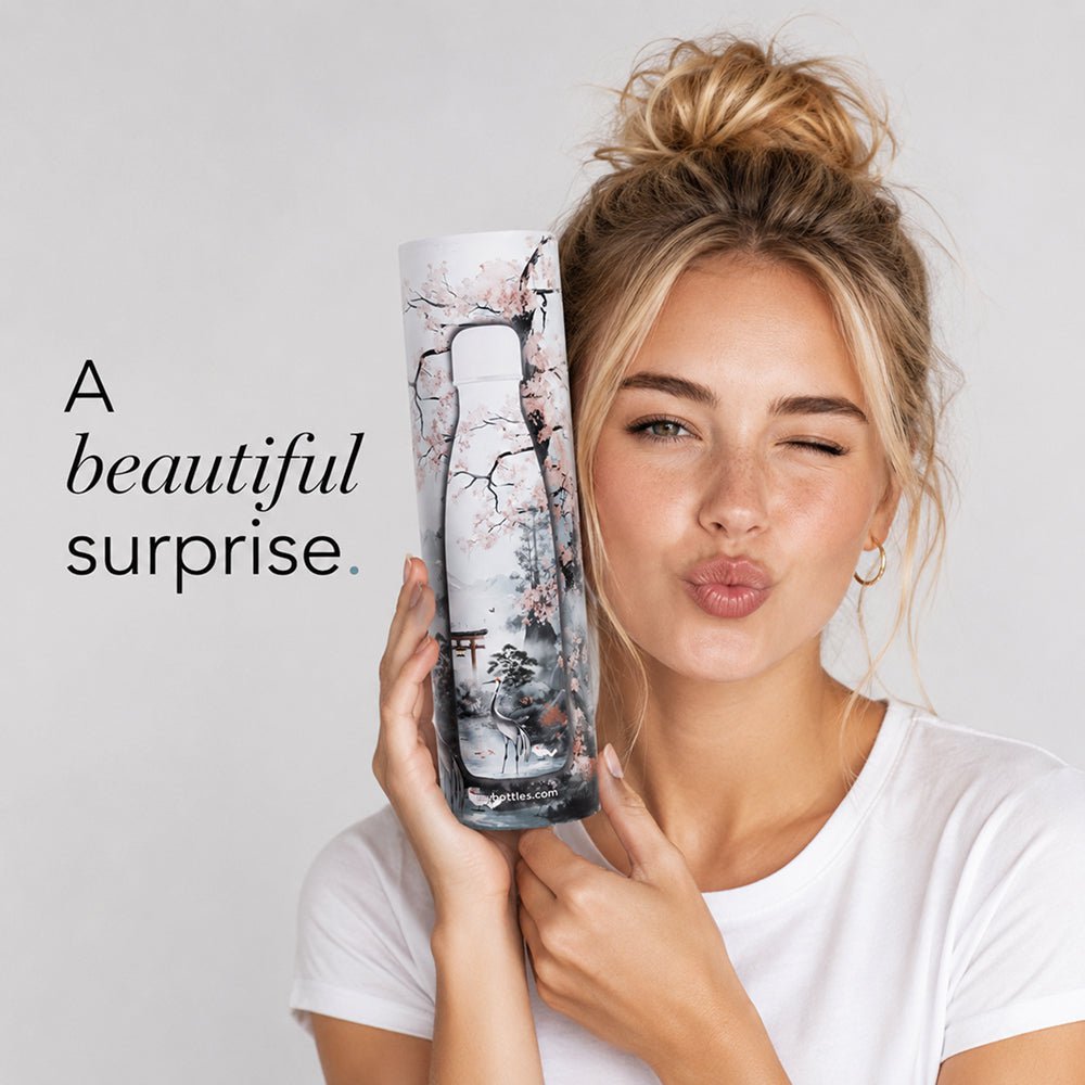 Izy Thermos Flasche - Sakura Dreams - 500 ml to -go isolierte Wasserflaschen