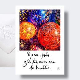 Op een jaar zonder *#@* aan de knikker