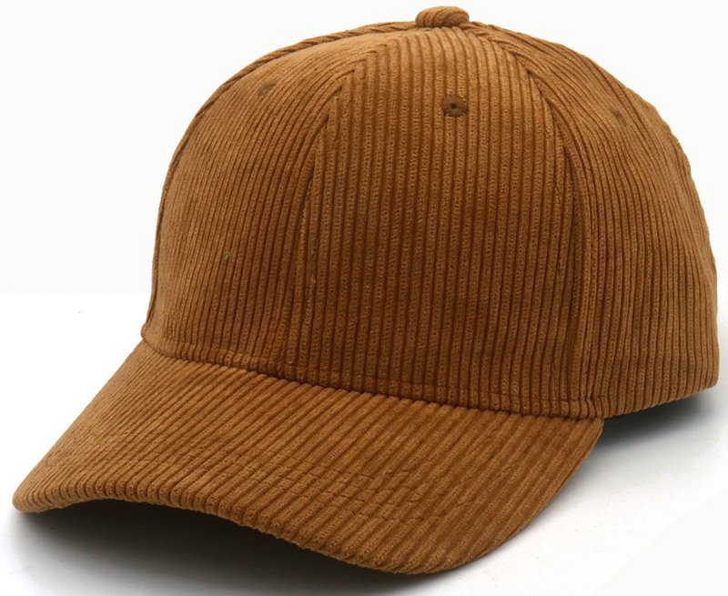 Q-C2.2  HAT1105-001-5 Cap Rib Fabric Brown