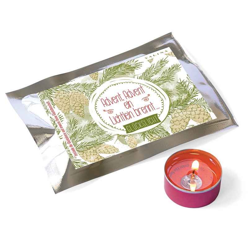 Fortunas Glückslicht / Picture / Fir branches / Advent / VE 15