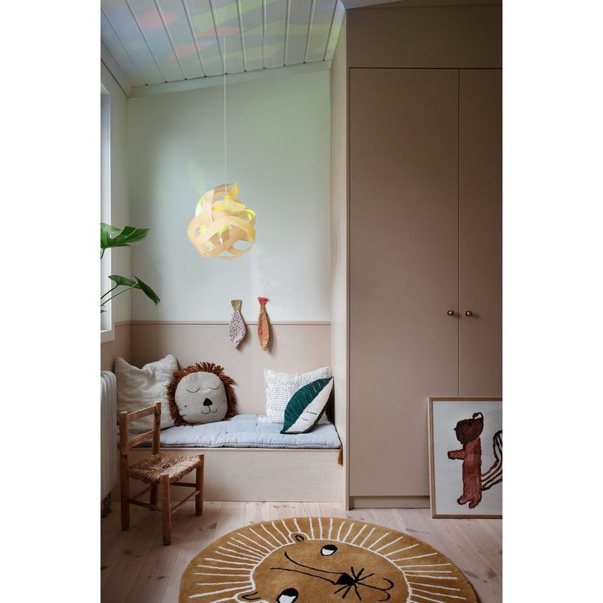CMYK-Lampe 1: wirft farbige Schatten