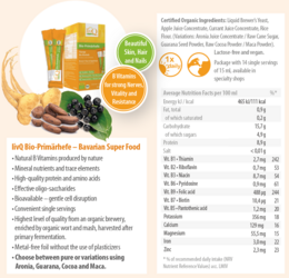 livQ Bio-Primary lievito, lievito, vitamine del gruppo B