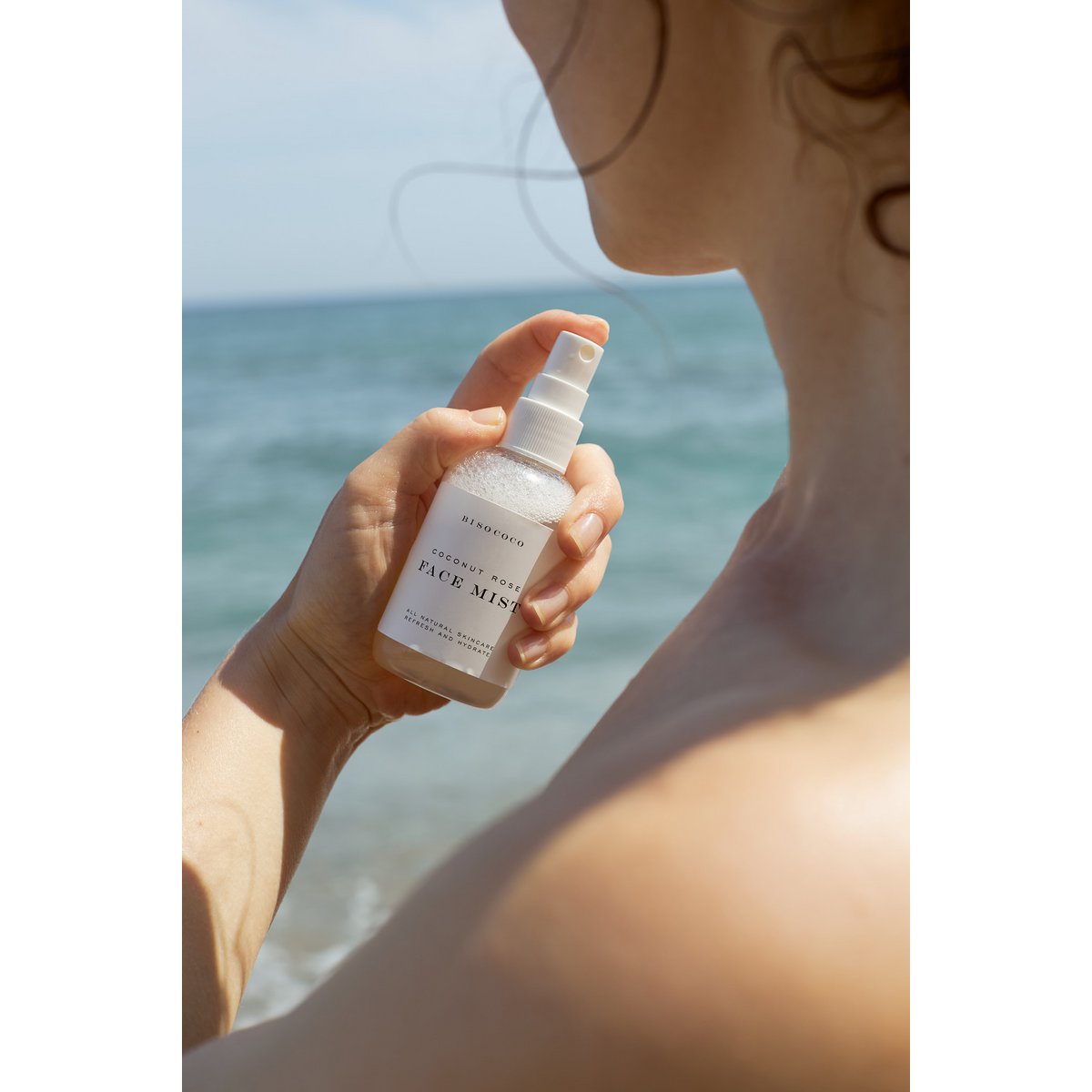 Brume Visage Rose Noix de Coco