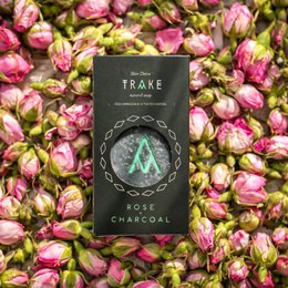 SKIN DETOX NATURAL SOAP ROSE & CHARCOAL