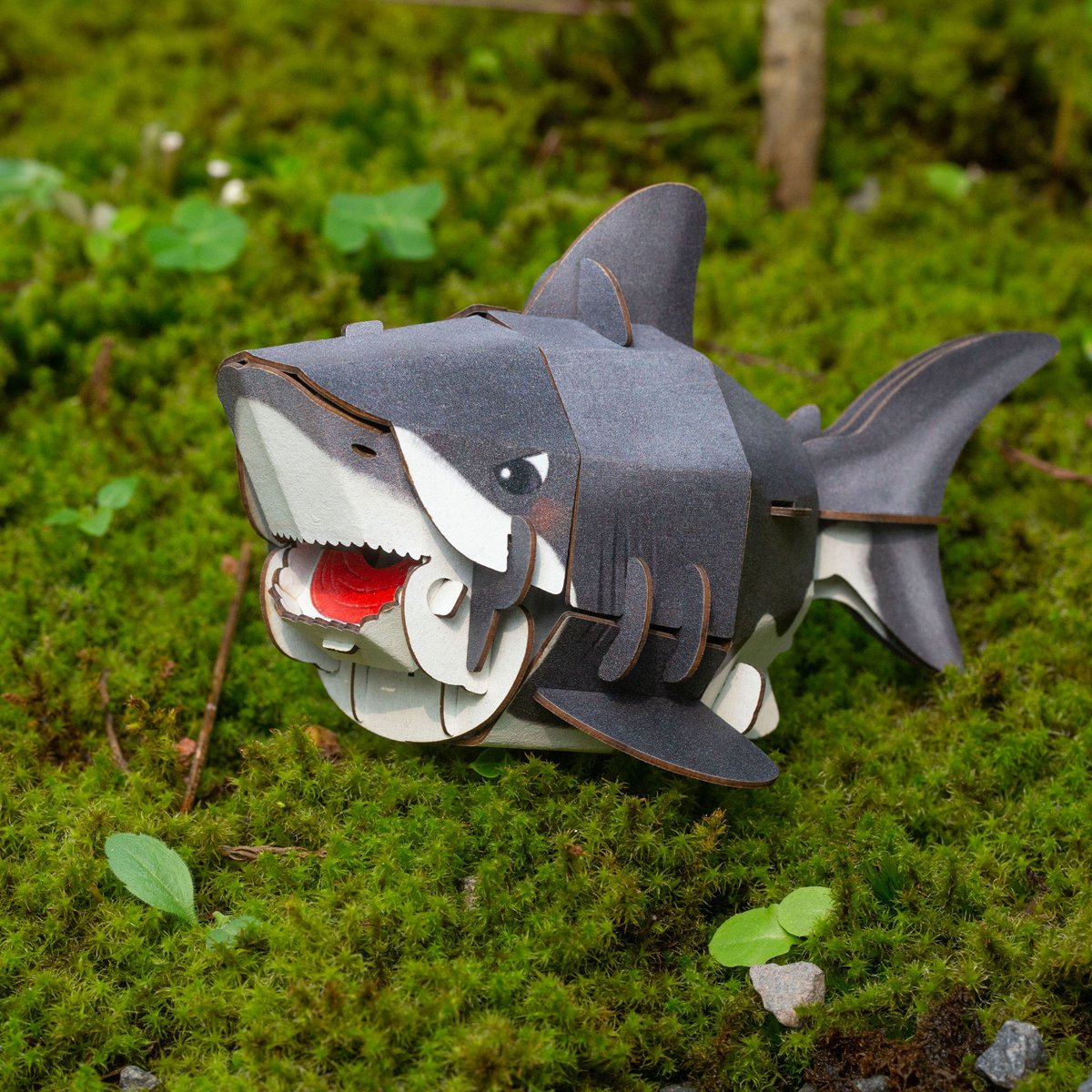 Mieredu - 3D Puzzel Build And Sound - Haai