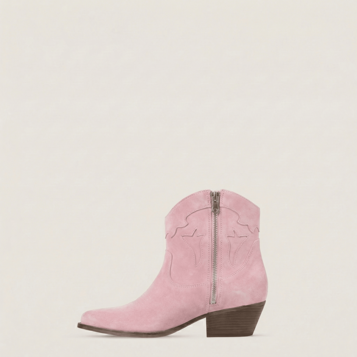 Vicky Pink Texan ankelstøvler