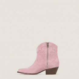 Vicky Pink Texan ankelstøvler