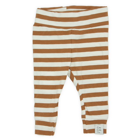 Legging | Strepen | Caramel