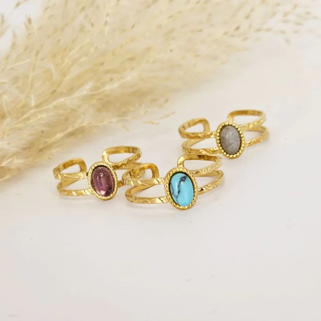 Ring Bora turquoise