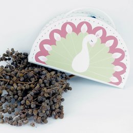 Koffertje Peacock  retro OK 7207