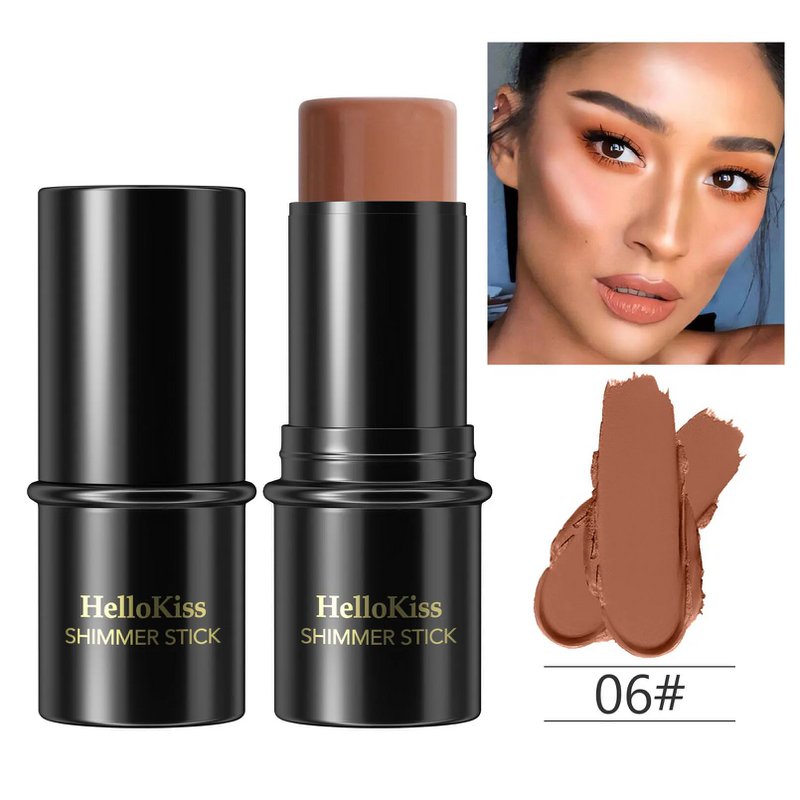 Highlighting & Bronzer Stick Gezicht Verhelderende Blusher Rouge Concealer Pen Langdurige Corrector Neus Schaduw Contouren Cosmetica