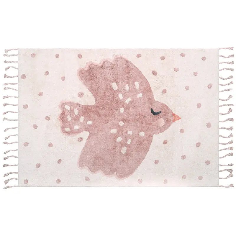 Tappeto per bambini BIRDY con motivo uccelli