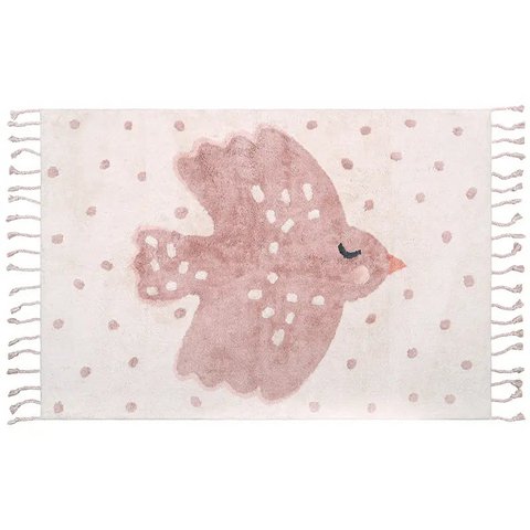 BIRDY kindervloerkleed met vogelpatroon
