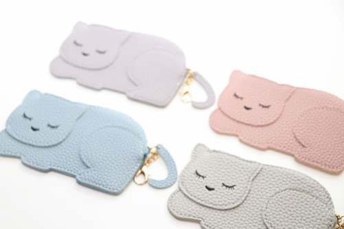 Cat Katie coin purse - The elegant Parma kitten
