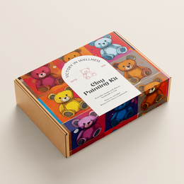 Teddy Paint By Numbers Kit, Teddy Bear Art, DIY Acryl schilderij activiteit, geweldig cadeau idee | door Victory In Wellness