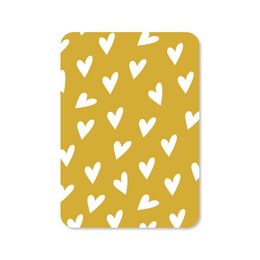 Carte Coeurs - vert
