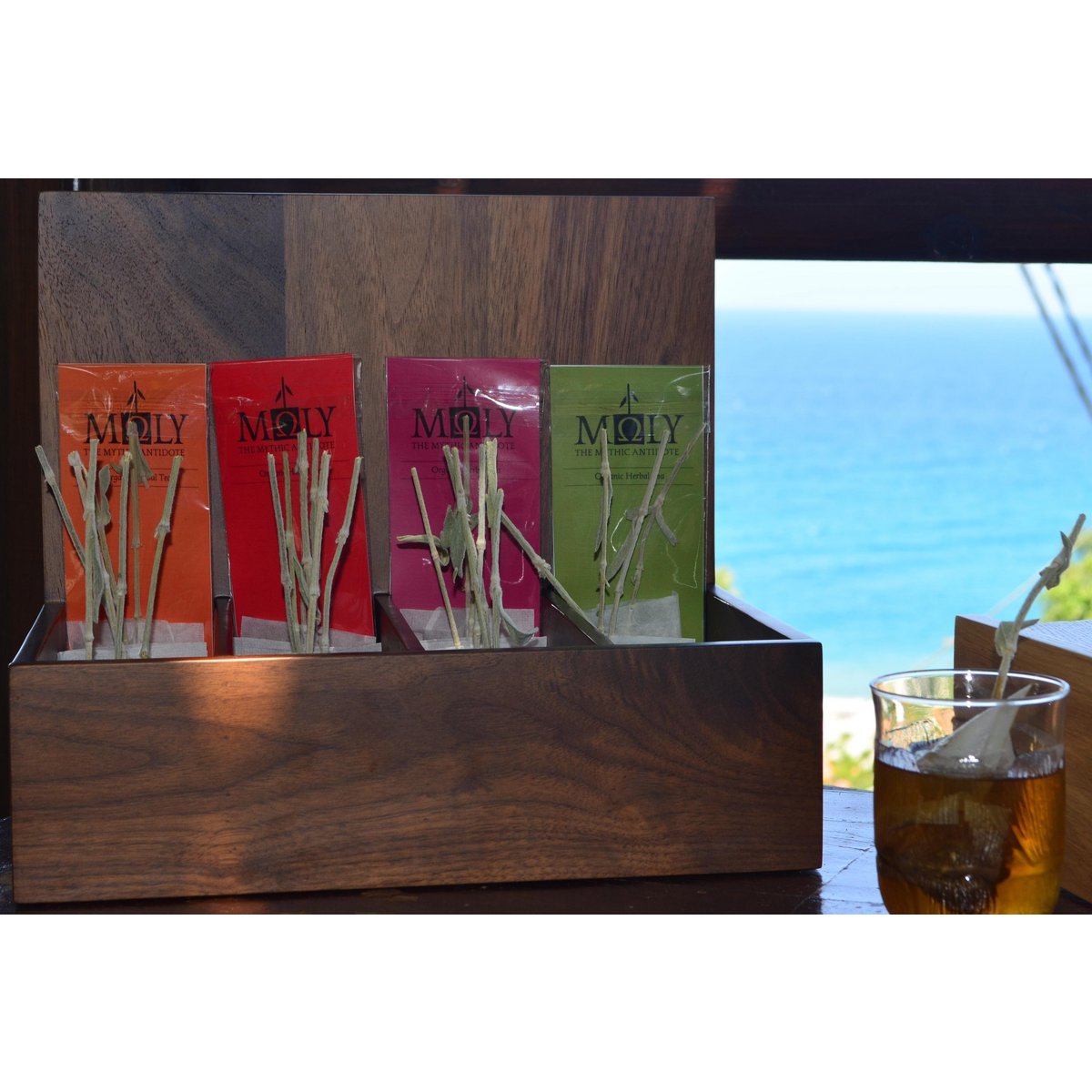 MΩLY „Silhouette“ – HoReCa-Kräutertee mit natürlichem Kräuterstamm