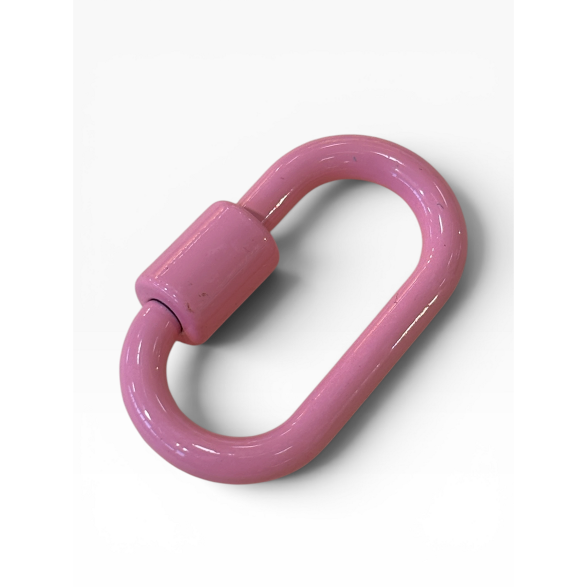 LEY! Screw carabiner in pink