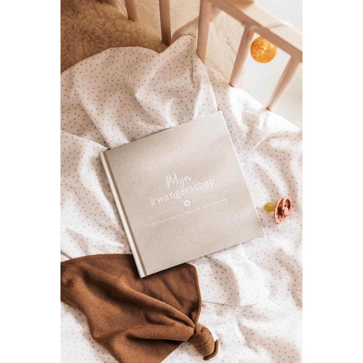 Fyllbooks Mi diario de embarazo - Lino Beige
