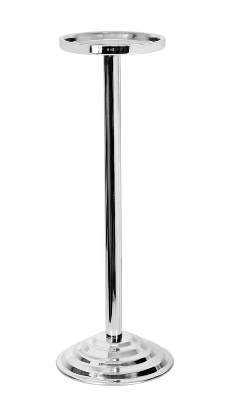 Support pour glacière à champagne EDZARD, support Olbia pour glacière, acier inoxydable brillant, hauteur 62