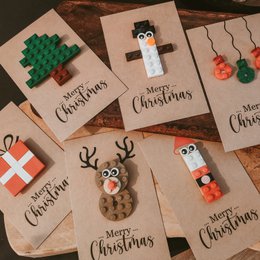 LEGO Christmas Cards | set of 6