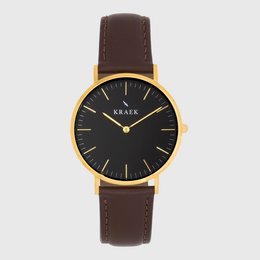 Gwylan | Or | Marron | 36 millimètres