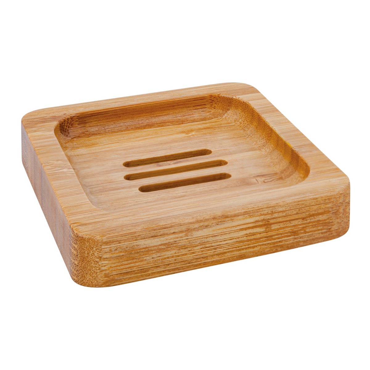 Soap dish bamboo, square