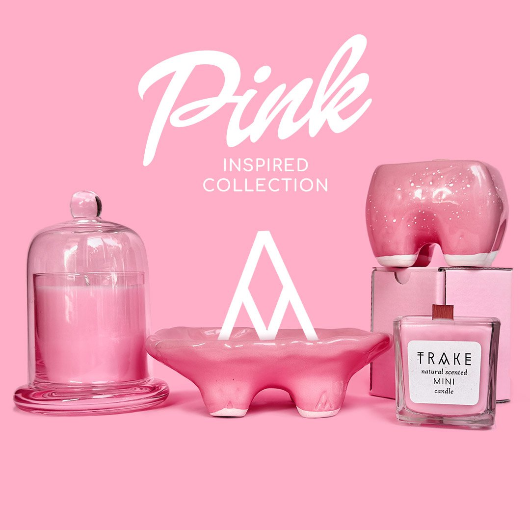 VELA DE VAINILLA ROSA | MINI VELA AROMÁTICA NATURAL