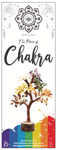 The 7 Chakras Gem tree Large
