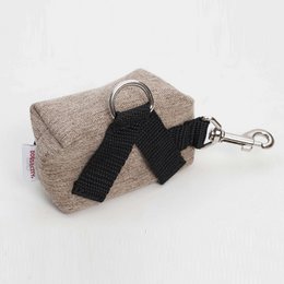 Kotbeutelspender Loomi greige / grau beige