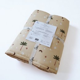 JAIPURY baby rest mat printed with small palm trees