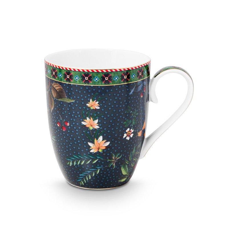 Set/2 Mugs Large Berry Blues 350ml