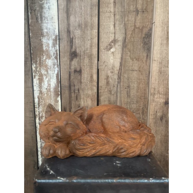 Renard en fonte, 30x18x9cm, 3,5kg