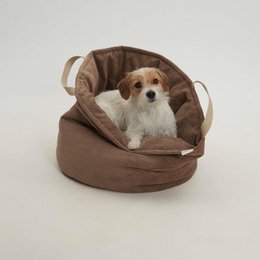 Hundekörbchen Shopper Little Basket Chelsea Cord toffee