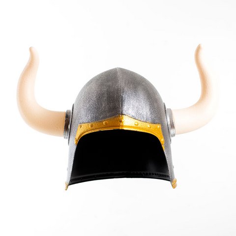 VIKING HELMET WITH LONG HORNS - ST946