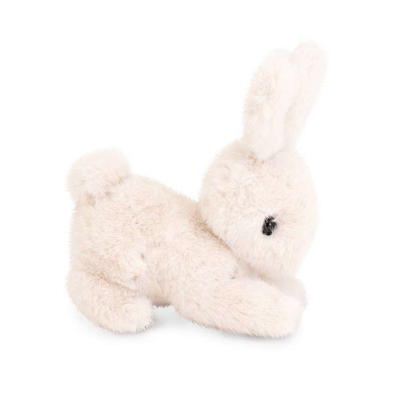 Jouet en peluche, le petit lapin blanc le plus doux (20 cm)