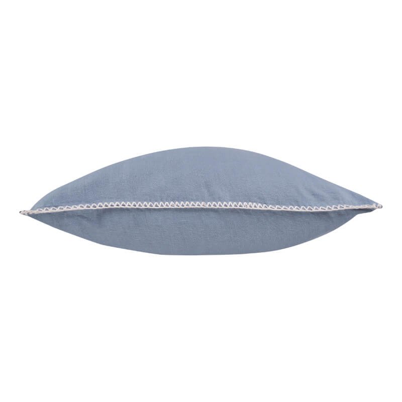 Cushion cover with stitch - Nature - 50cm x 50cm - linen