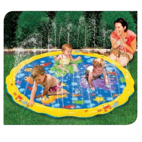 Timmy Toys - AC023 - Banzai Sprinkle 'n Splash Water Play Decke - 1 Stück