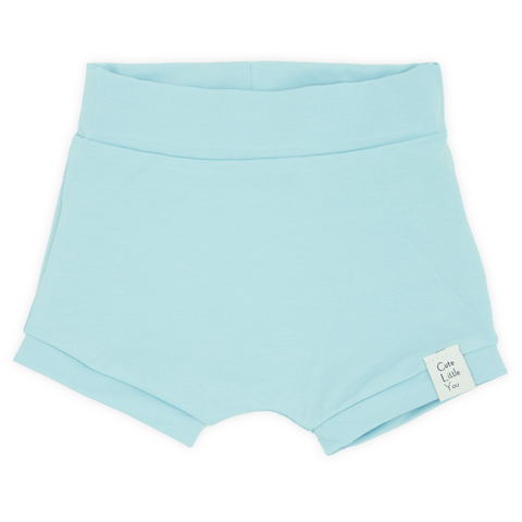 Short | Soft blue