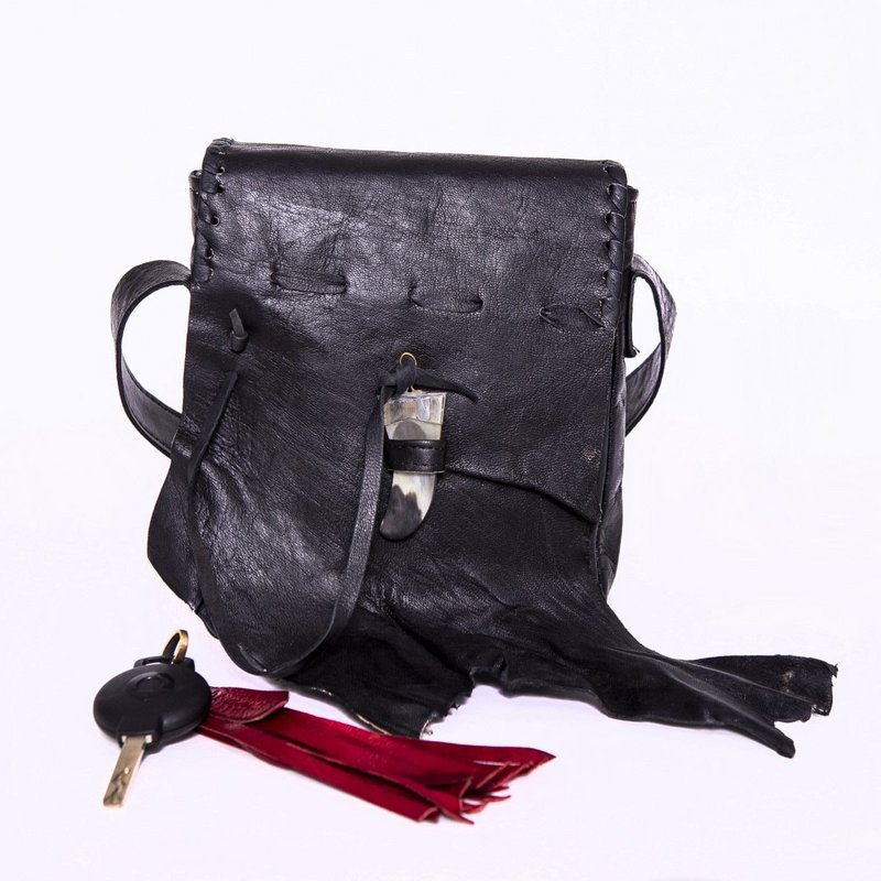 Leather bag 'Qabli'