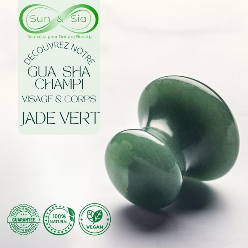 Champi Gua Sha en Piedra Natural | 3 modelos para elegir