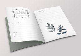 Voucher -boekje tijd in plaats van dingen, papegaai