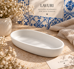 LAVURI La Gondola – Handgemaakt decoratief dienblad DIY-kom
