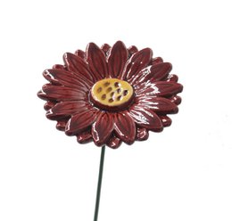 Gerbera Rød 5,5 cm
