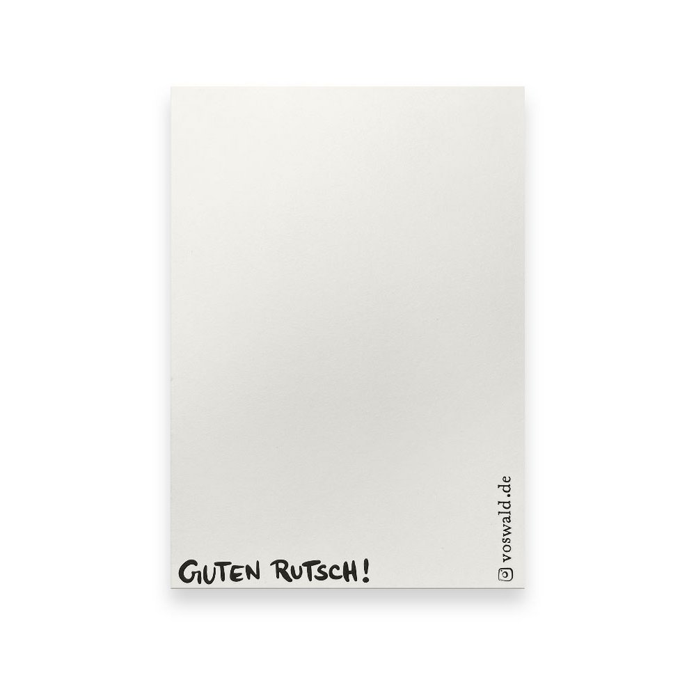 Happy New Year – postcard