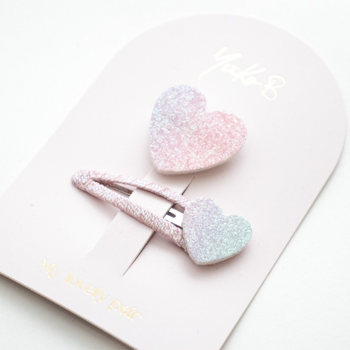 Duo Barrettes & Broche Enfant - My Lovely Pair Arc-en-Ciel
