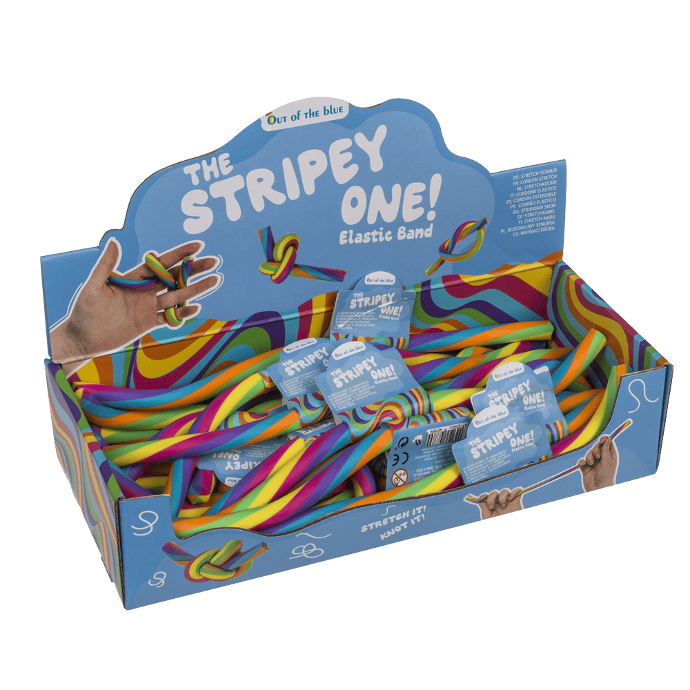 Stretchy string, Rainbow, 30 cm,