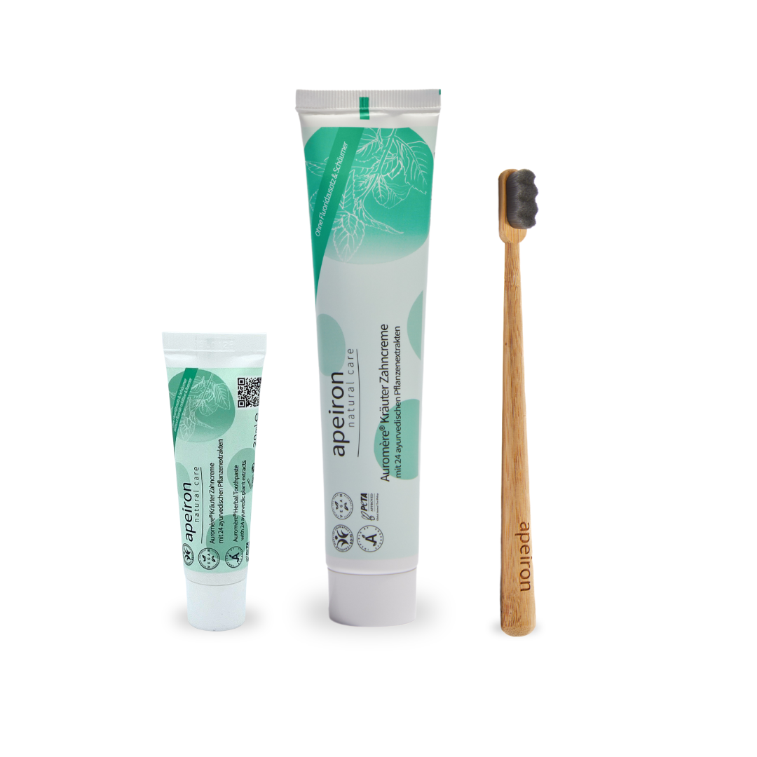 Auromère pasta de dientes ayurvédica a base de hierbas 20ml