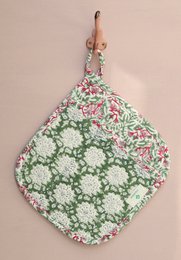 Topflappen | Roza Green 2er-Set